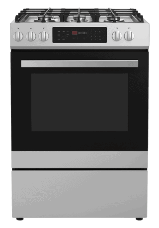 Gas or electric oven – residential model serviced for heating and ignition problems