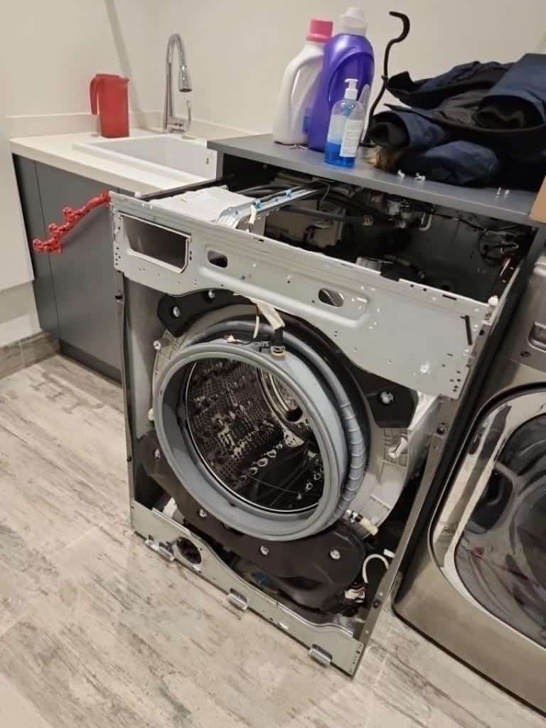 Washing machine seal replaced