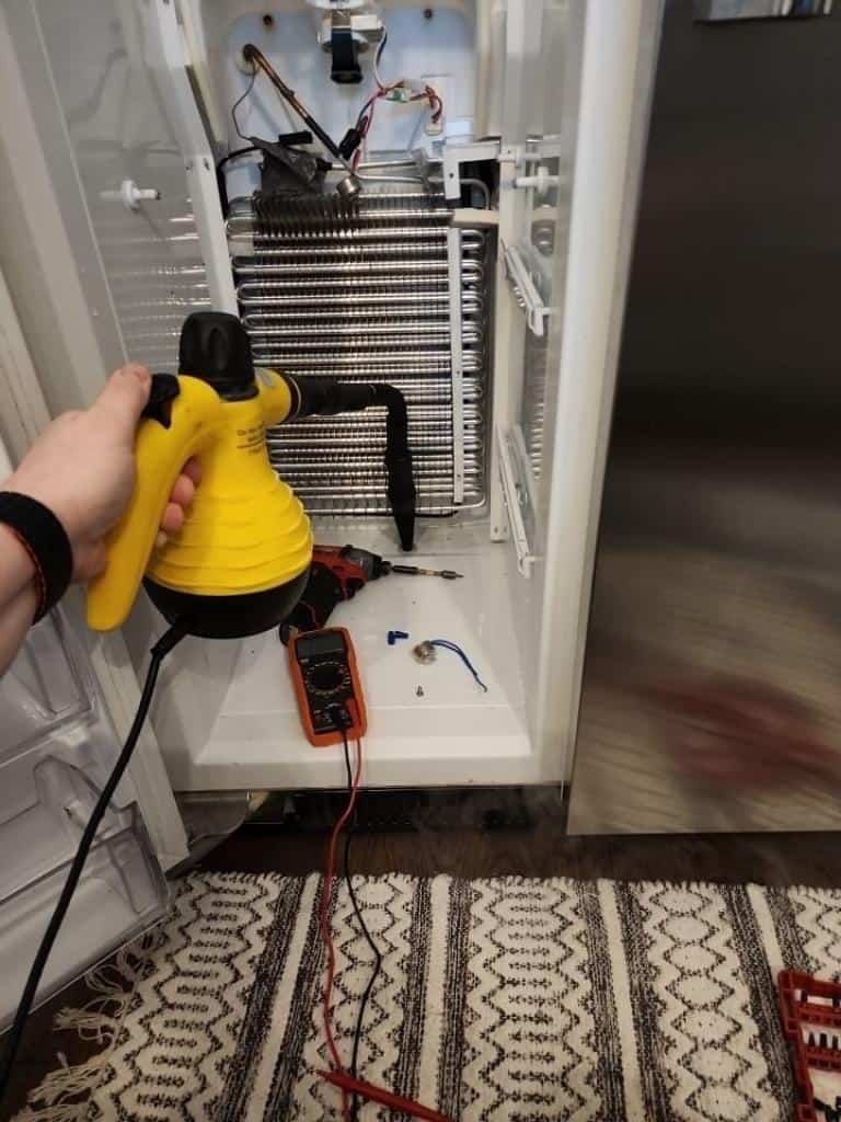 Refrigerator defrost and drain repair in Richmond Hill - image 9