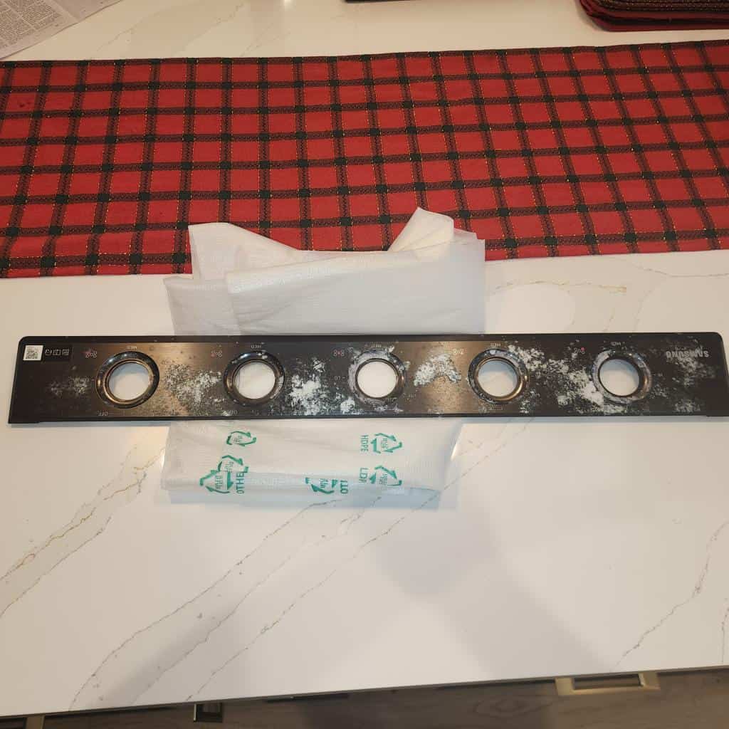 Replacement of Damaged Cooktop Panels - EZFIX Appliance Repair