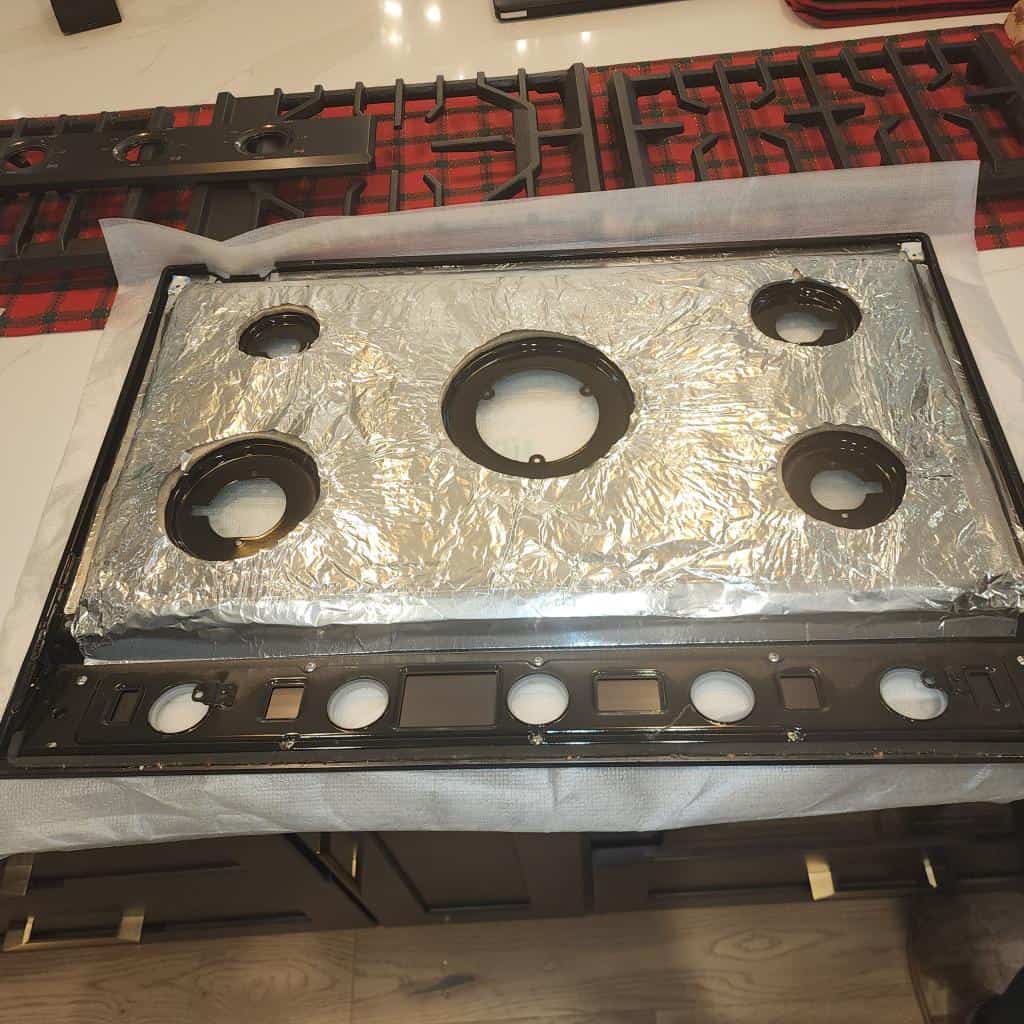 Top-notch Samsung Cooktop Panel Restoration Services at EZFIX