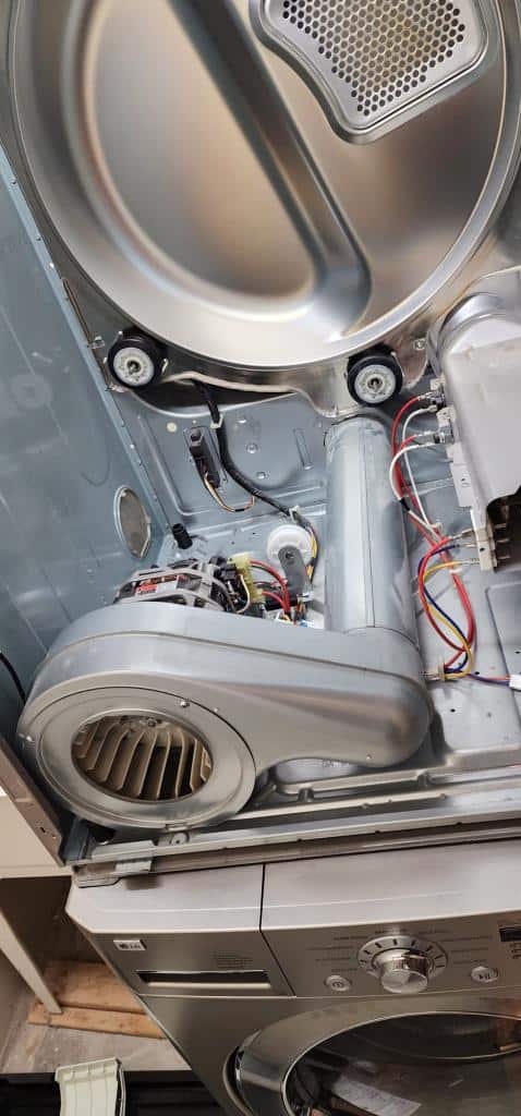 LG dryer squeaking-noise repair - image 9