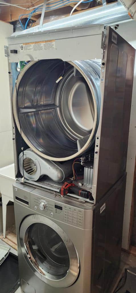 LG dryer squeaking-noise repair - image 14