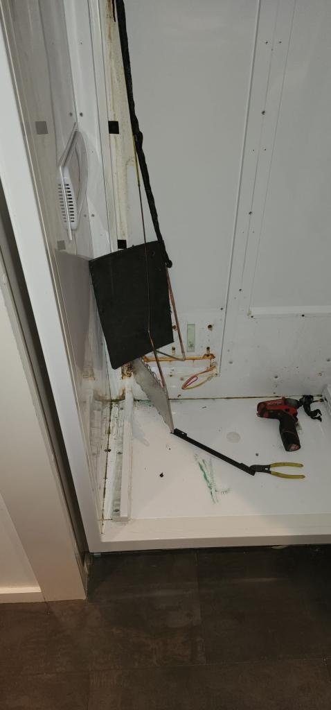 Efficient heat exchanger replacement for Viking fridge