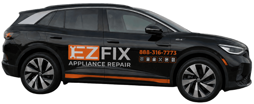 Ezfix service car from right side view wv ld4.